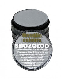 Snazaroo Face And Body Paint Metallic Silver