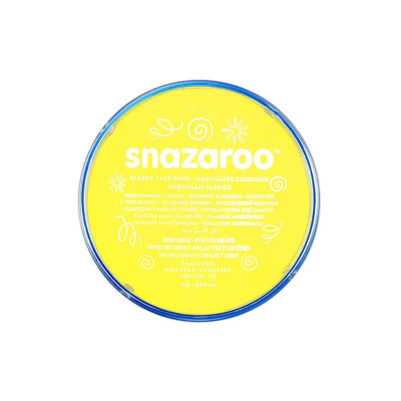 Snazaroo Face And Body Paint Pale Yellow