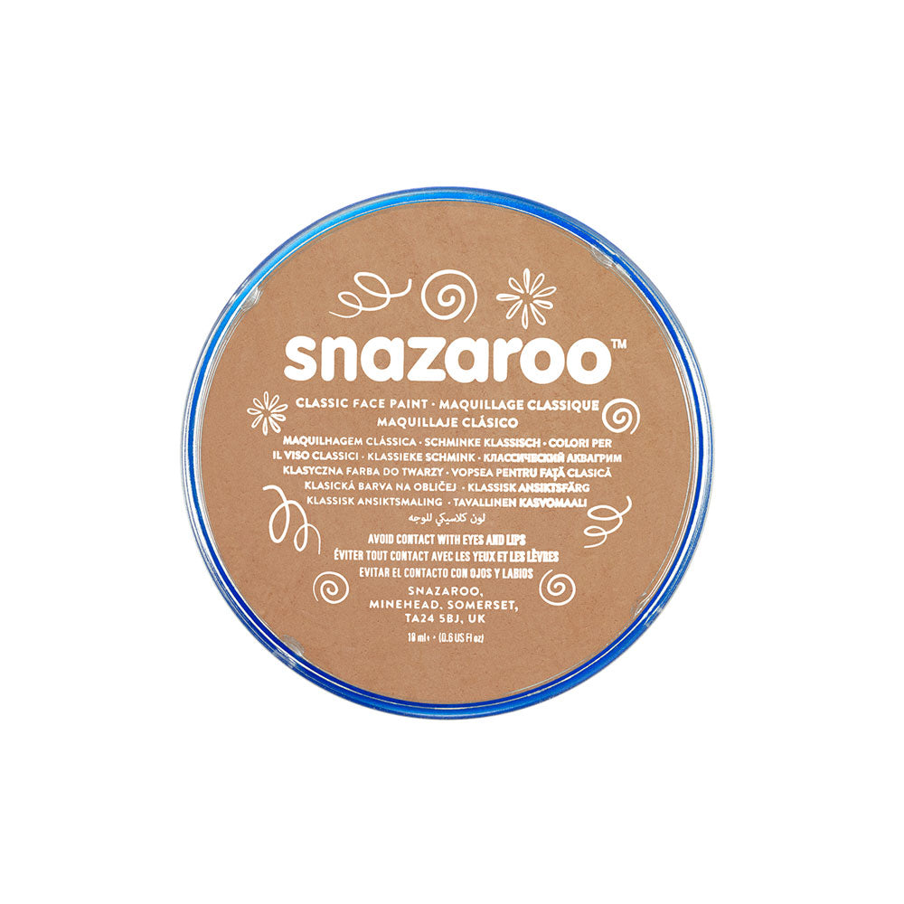 Snazaroo Light Beige 18ml Face Paint
