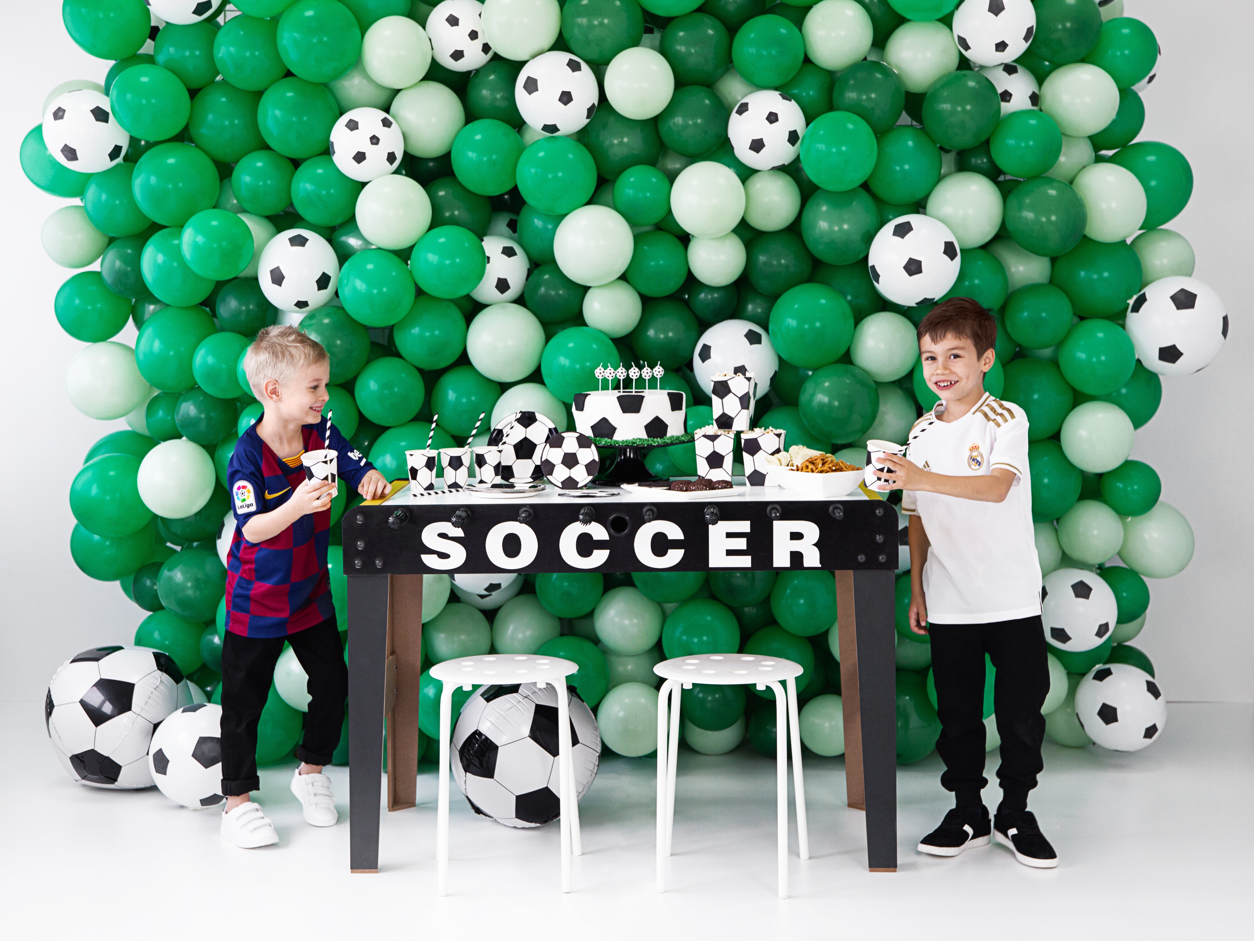 Soccer Ball Birthday Candles 6 Pack