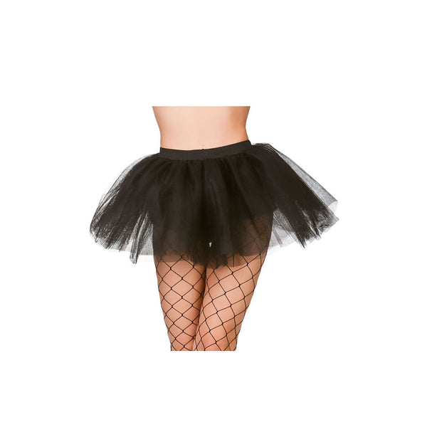 Soft Black Tulle Tutu Skirt 3 Layer