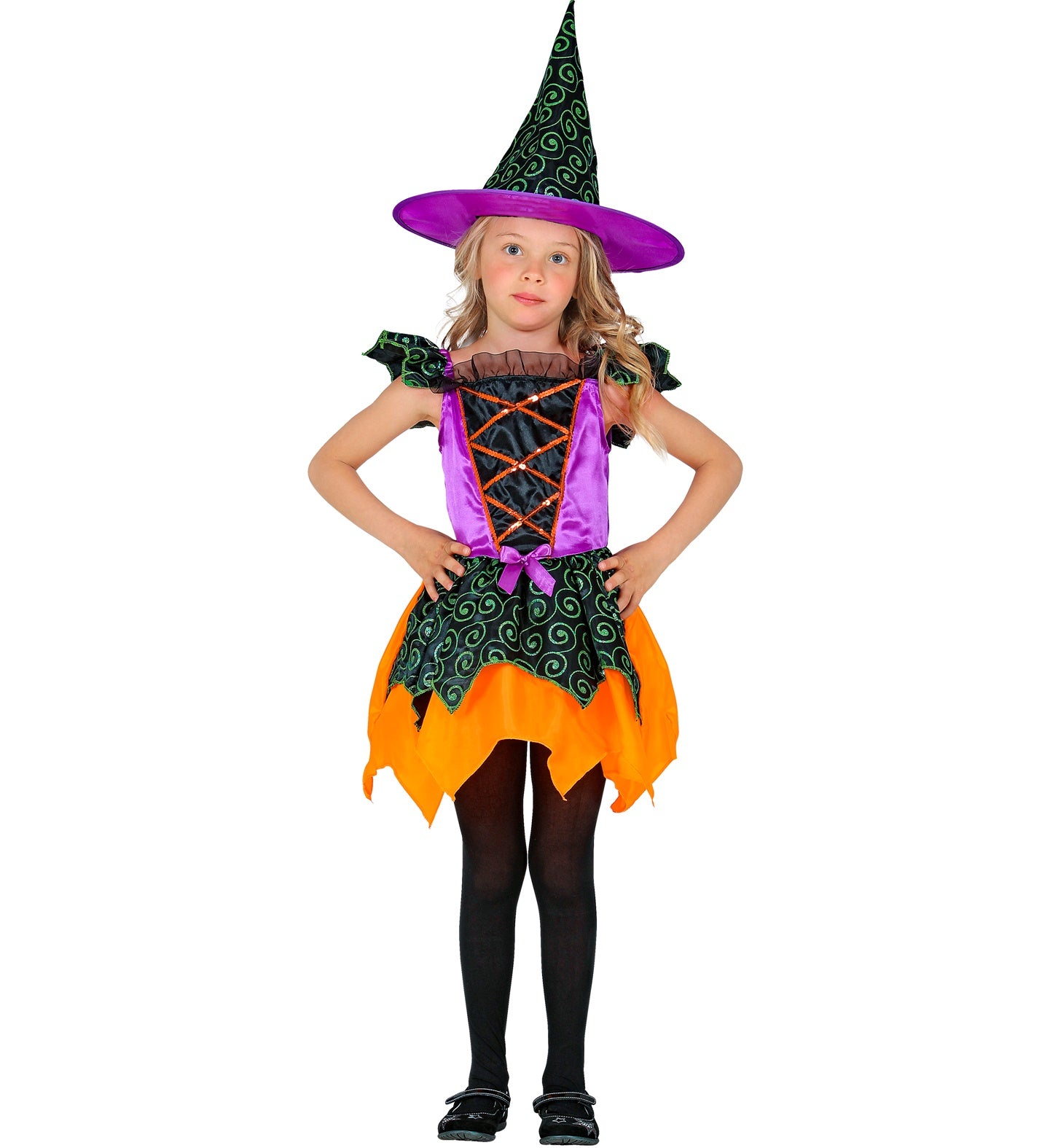 Spiral Witch Costume Child