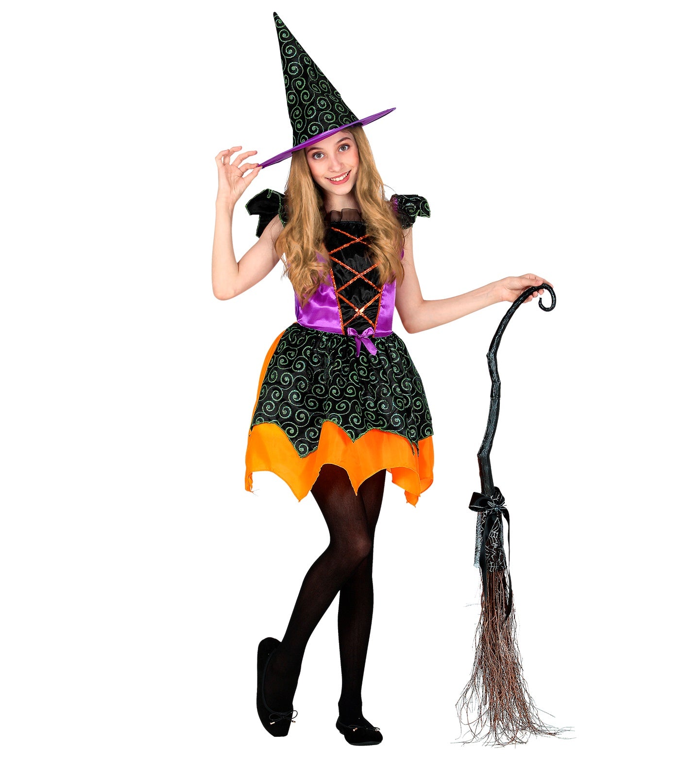 Spiral Witch Costume Child