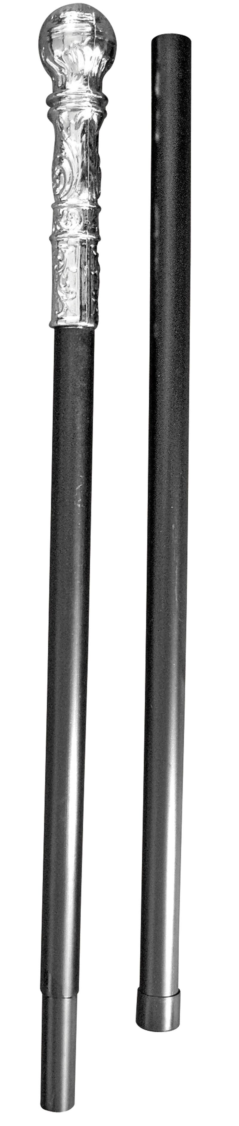 Split Cane Silver Ball