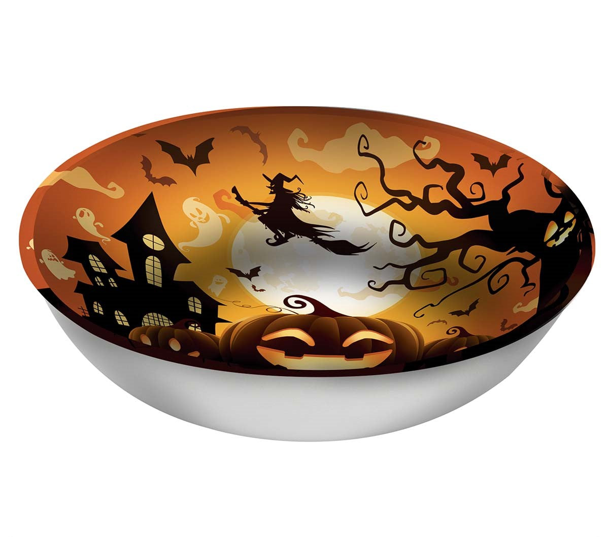 Spooky Pumpkin Bowl Halloween Tableware