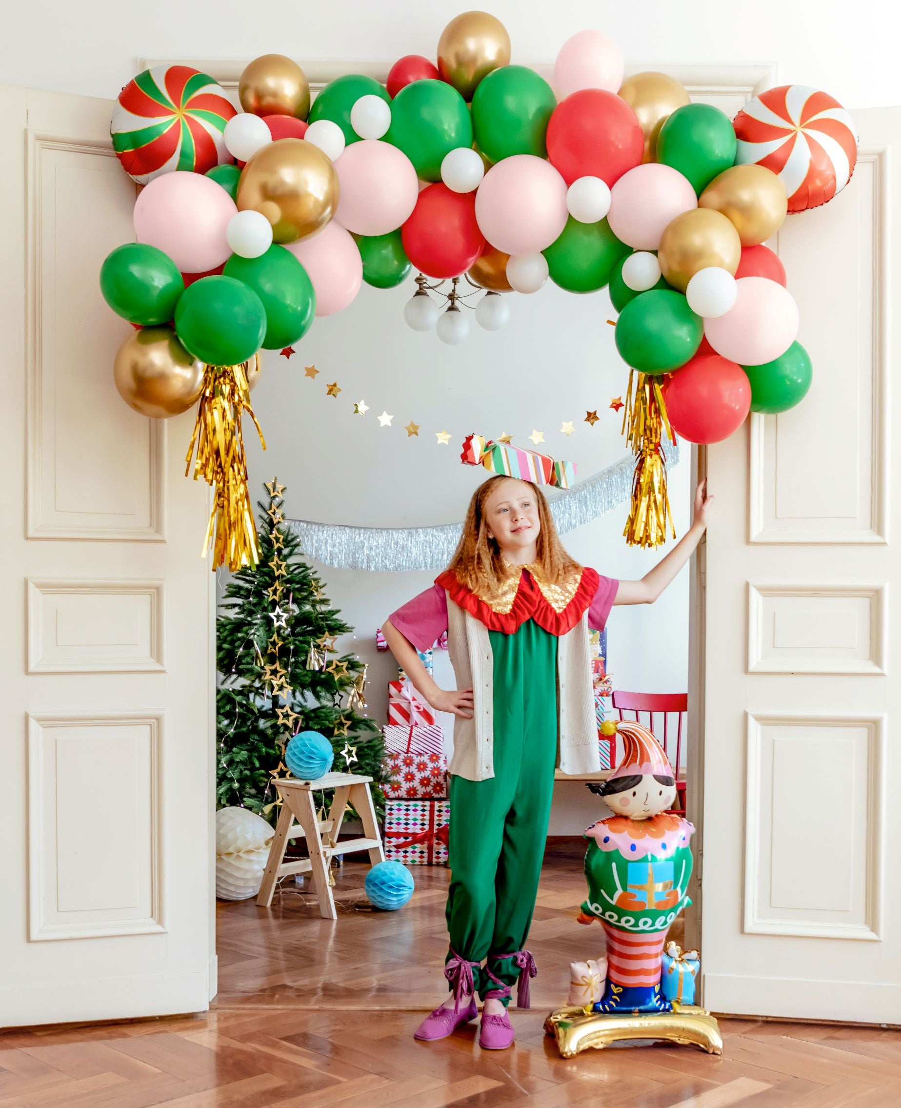 Standing Elf Foil Balloon decoration