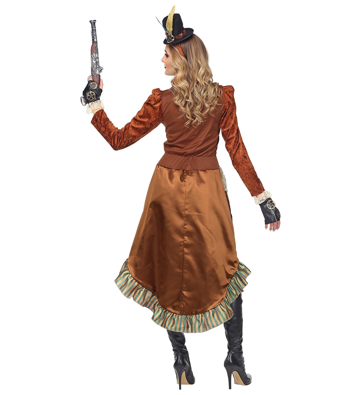 Steampunk Costume with Mini Hat