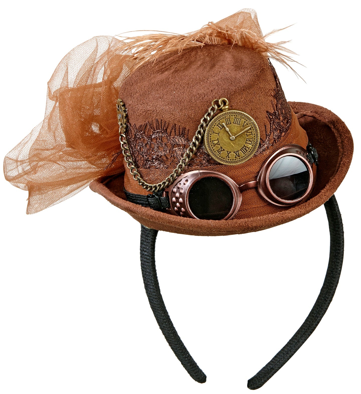 Steampunk Watch Mini Top Hat