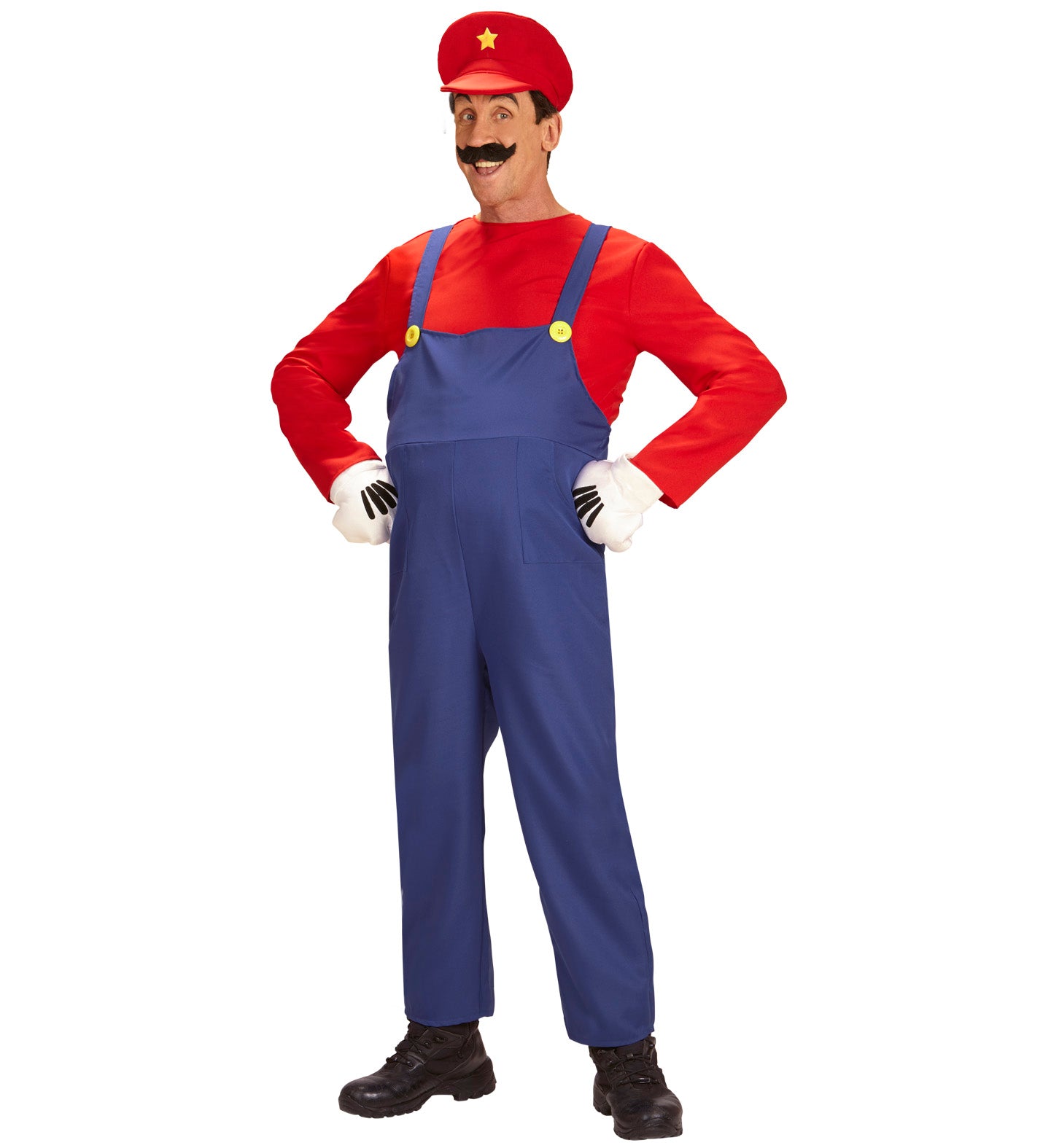 Super Plumber Mario Red Outfit