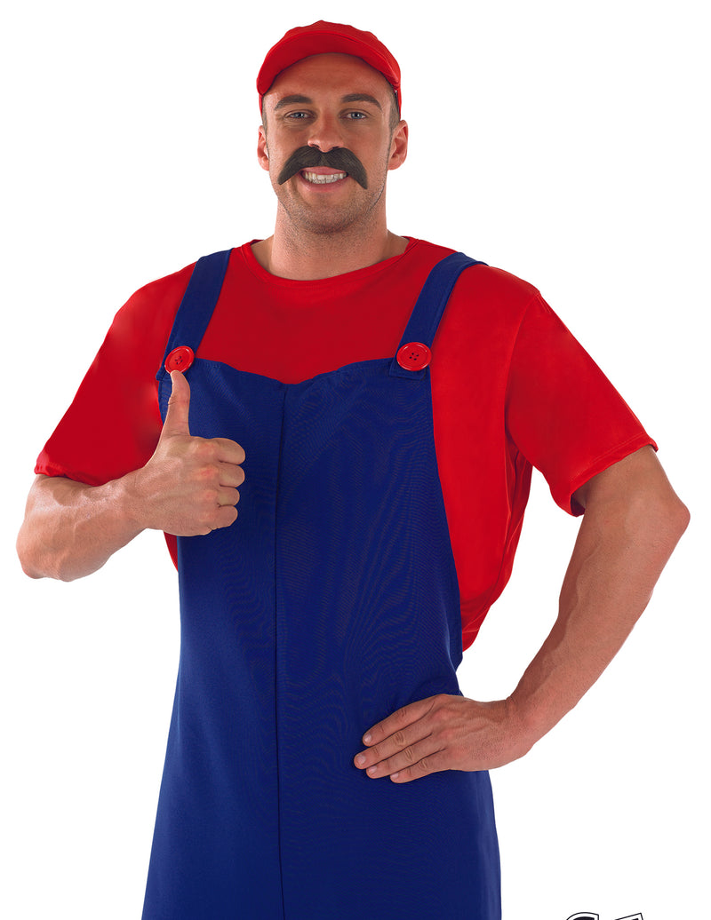 Super Mario Plumber Mate Fancy Dress Costume
