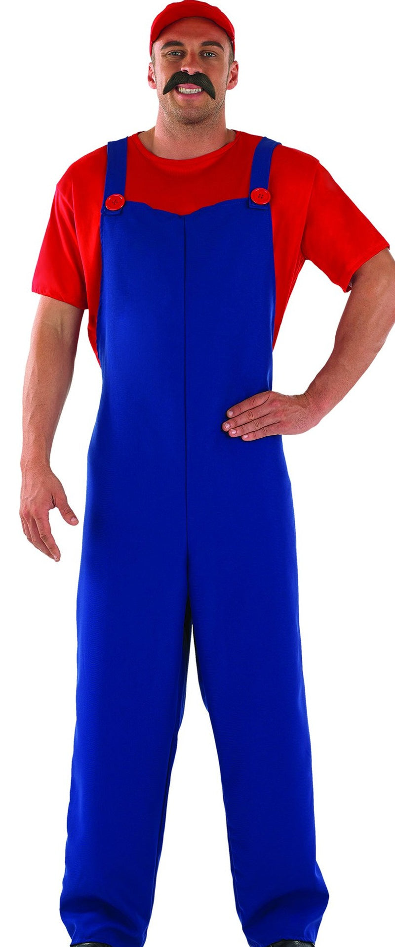 Super Mario Plumber Mate Fancy Dress Outfit