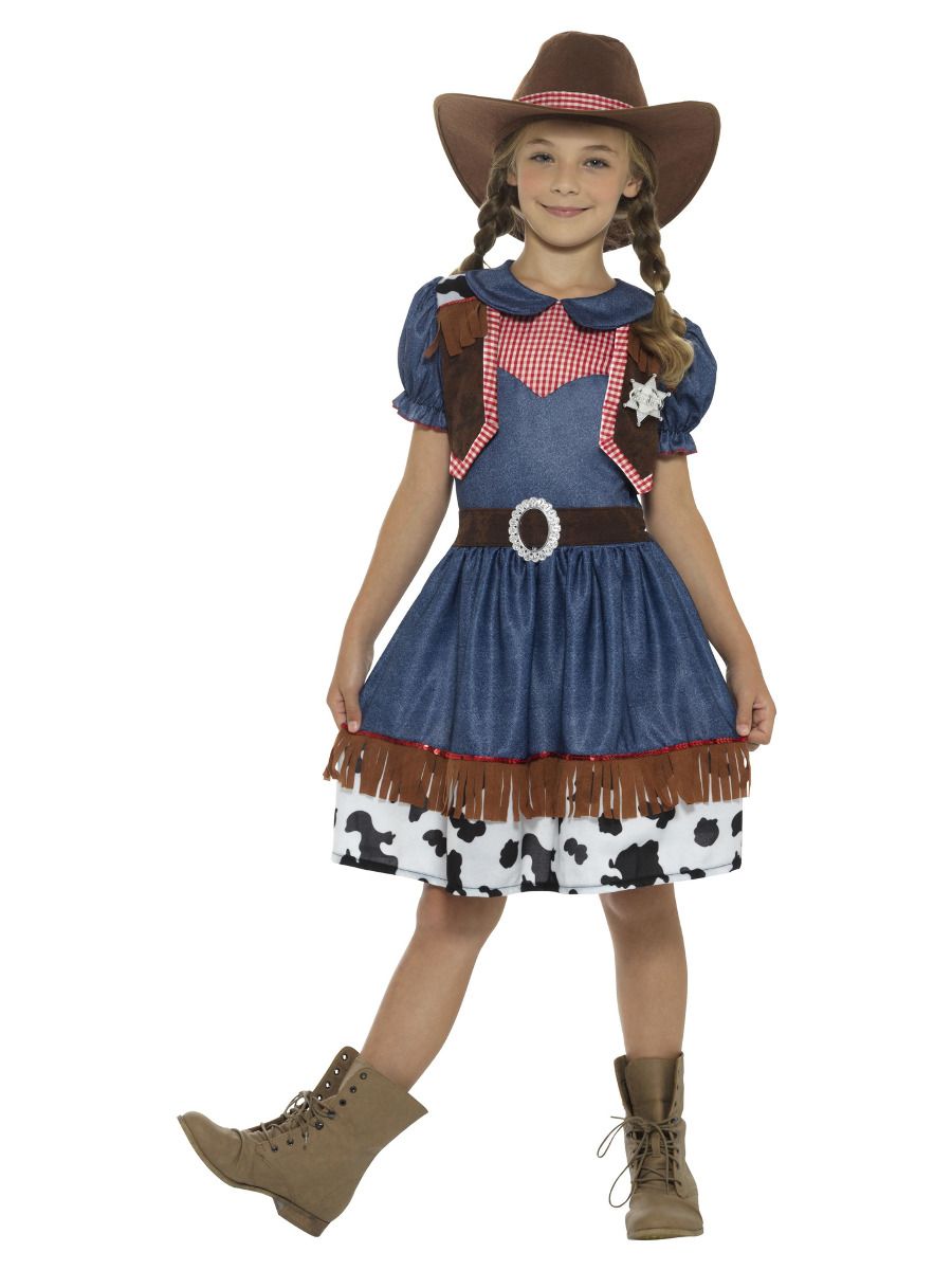 Pams Cowboy Childrens Fancy Dress Costume