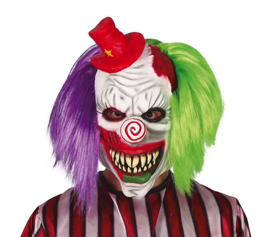Toothy the Killer Clown Latex Mask