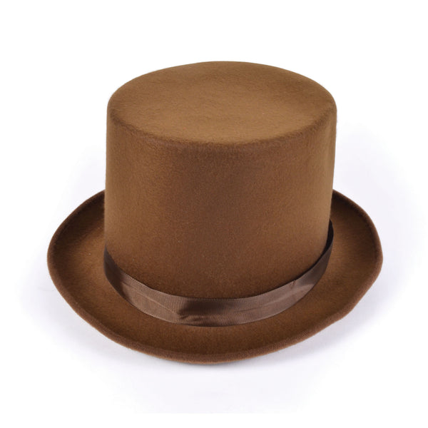 Top Hat Brown Wool Felt
