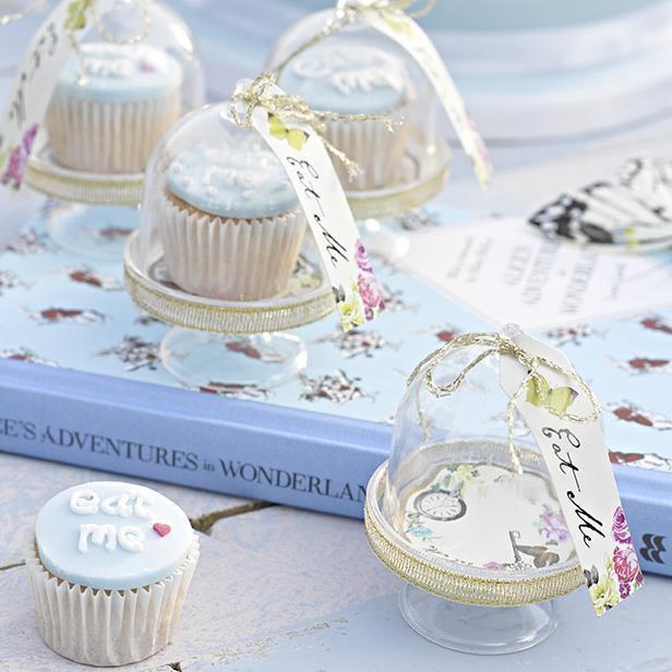 Truly Alice Curious Cake Domes party tableware