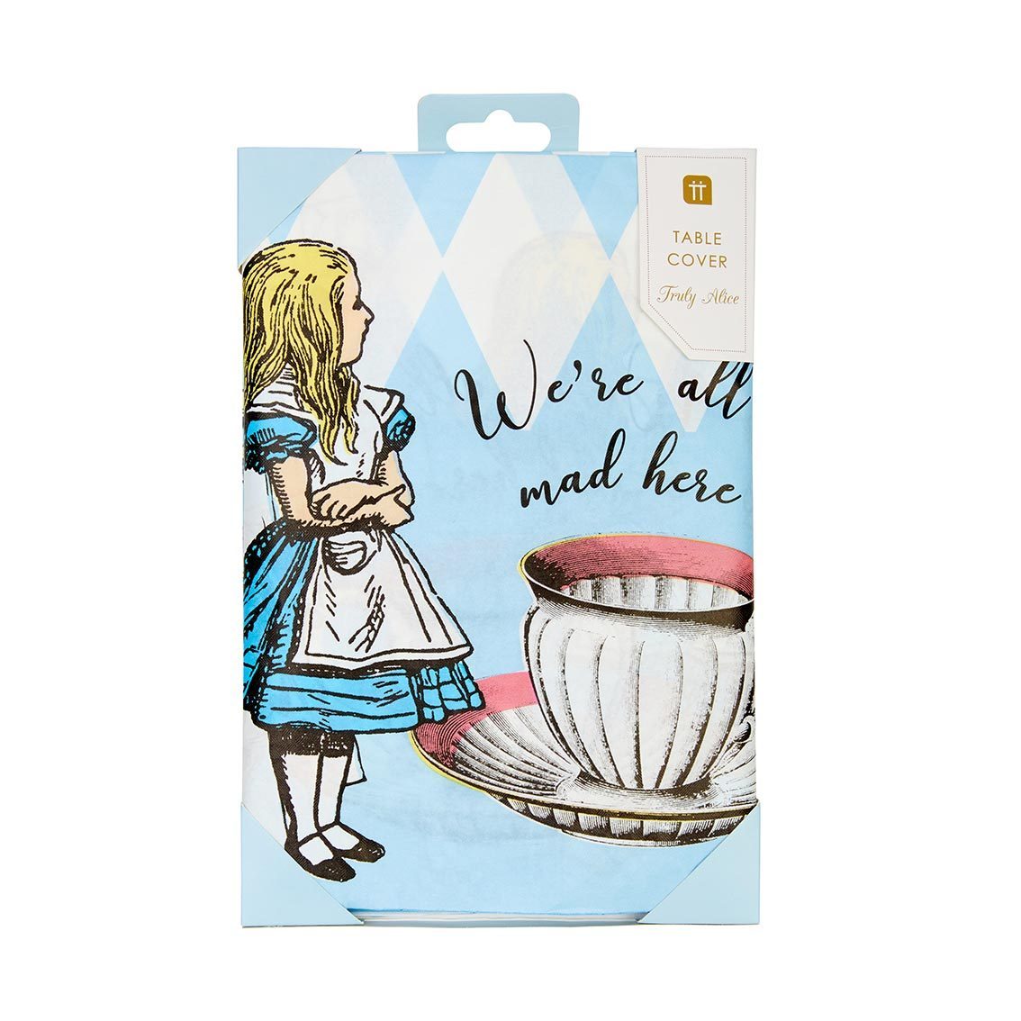 Truly Alice Paper Tablecloth