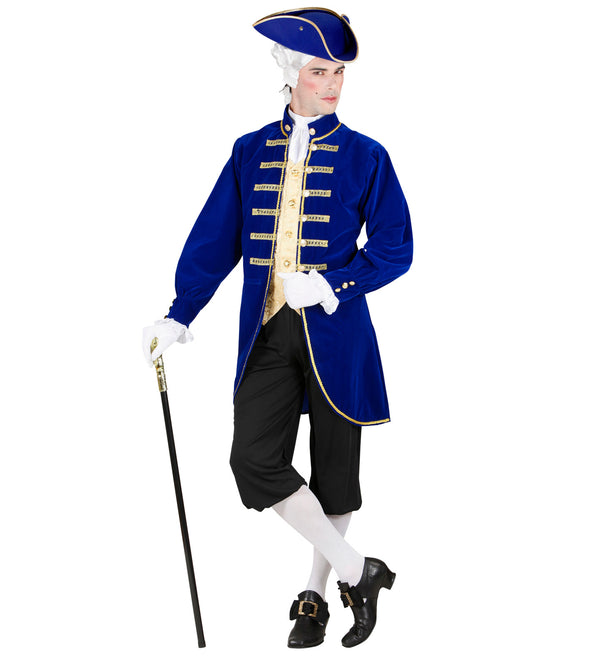 Blue Venetian Nobleman Costume adult