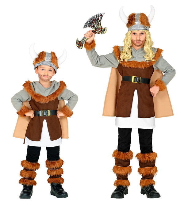 Viking Warrior Costume Boys