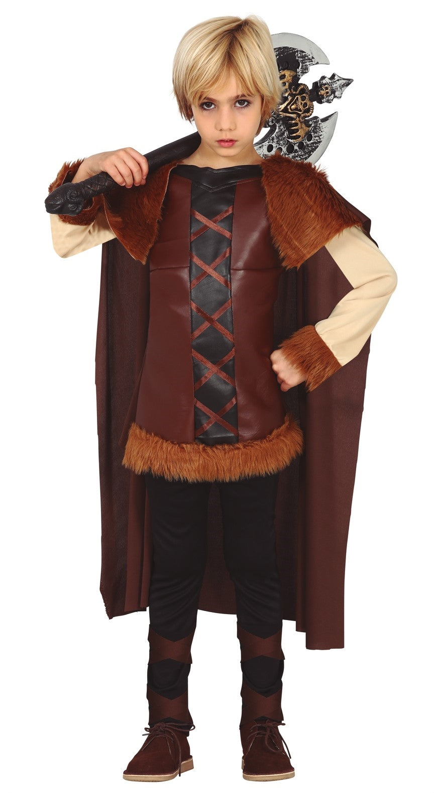 Viking Warrior boy Costume Child's