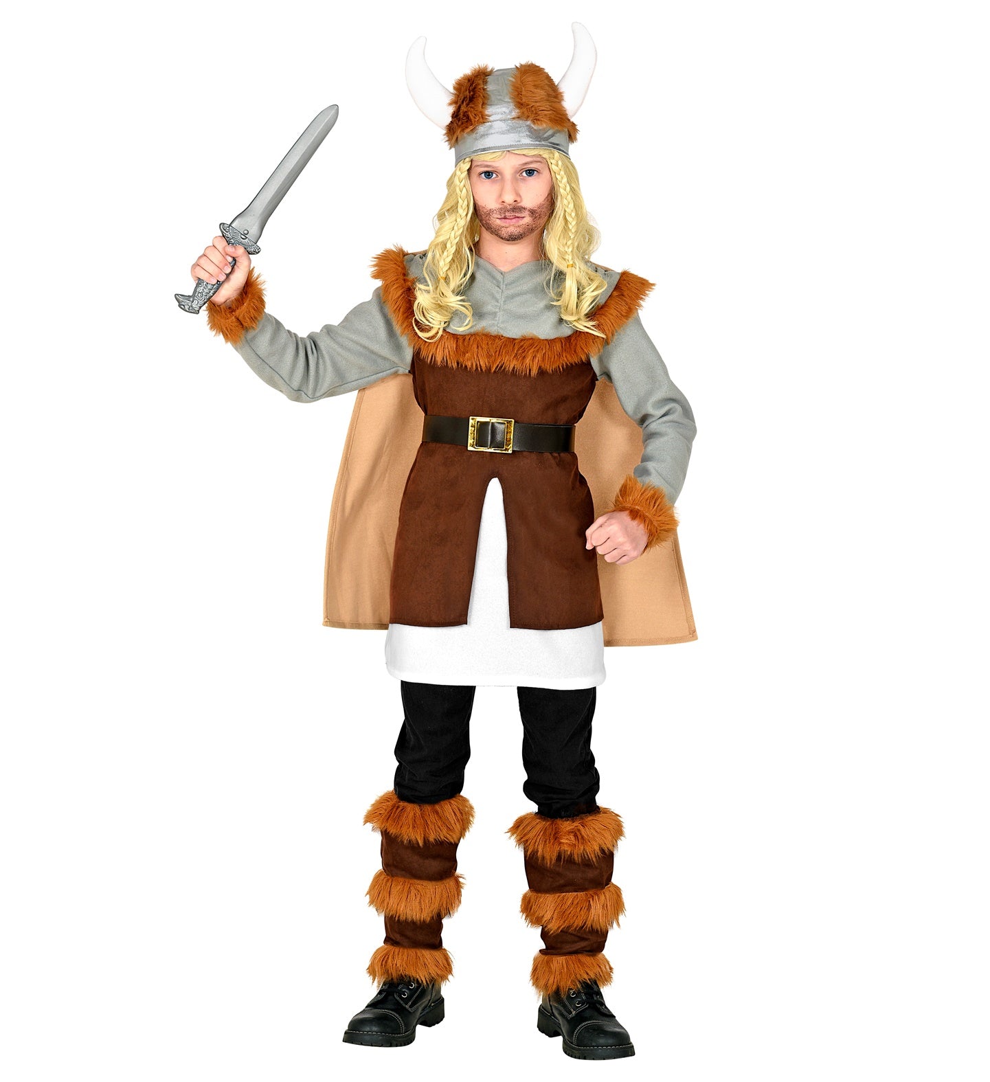 Viking Warrior Costume Tween Boys