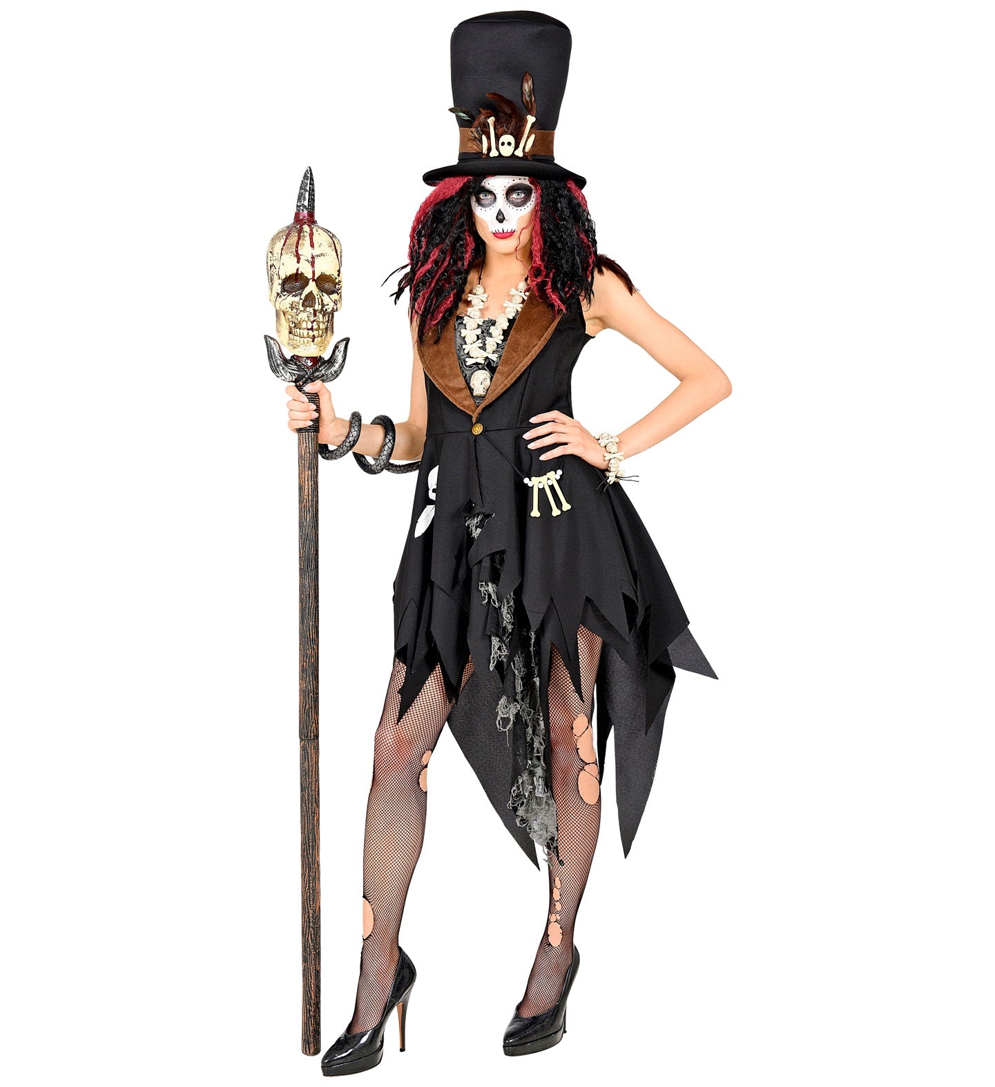 Voodoo Magic Priestess Costume Ladies