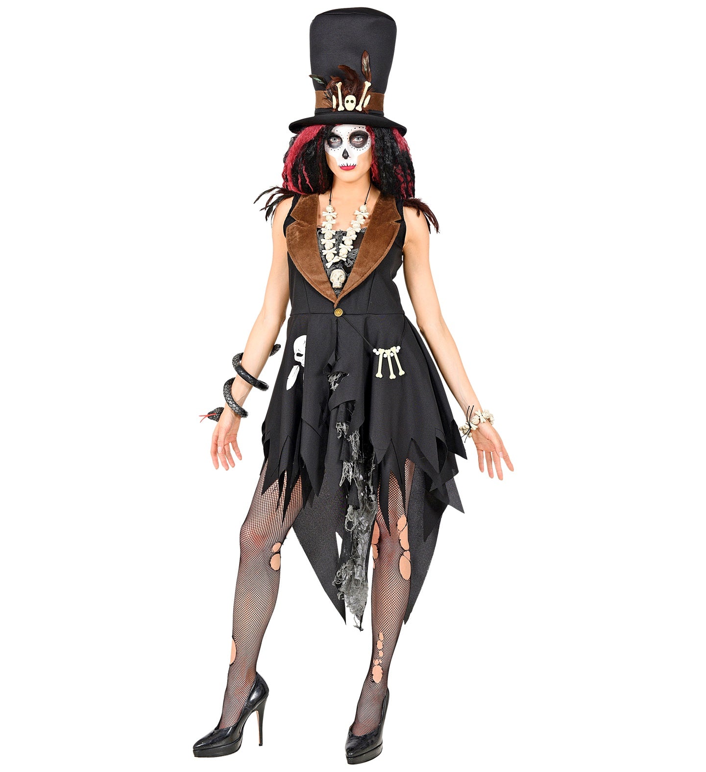 Voodoo Magic Priestess Costume for women