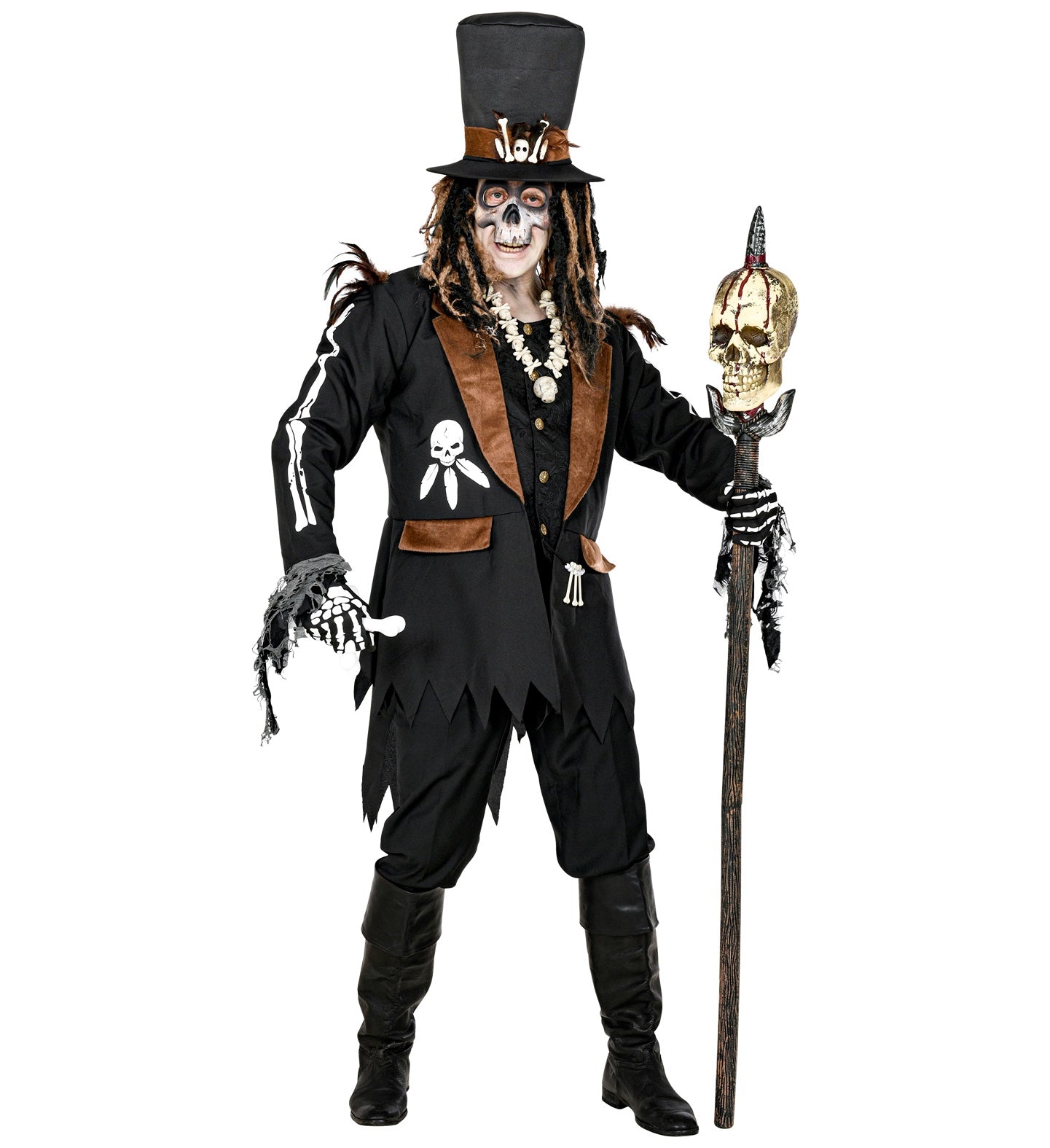Voodoo Priest Costume Men's