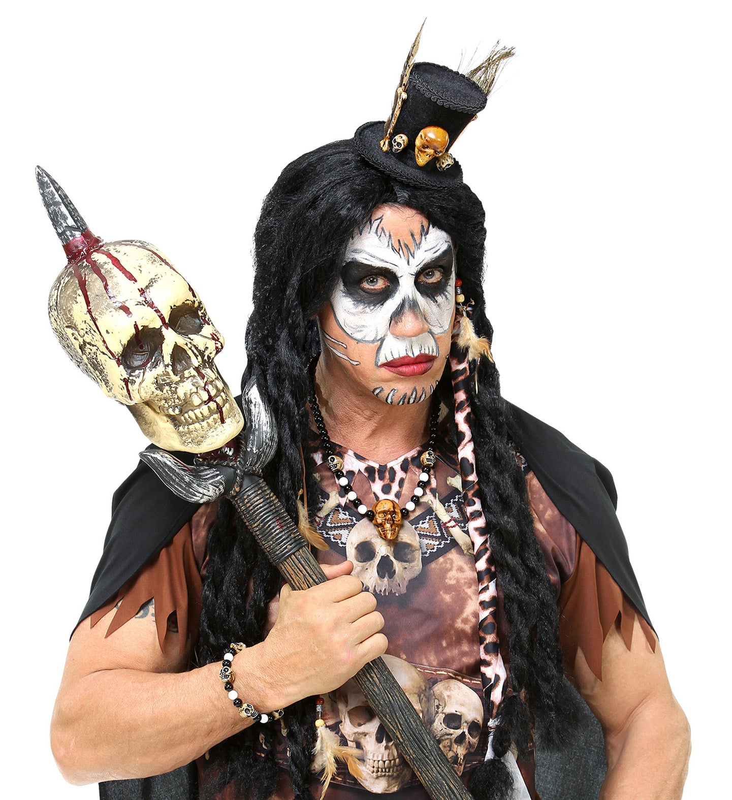 Voodoo Priest Costume Accessory Kit