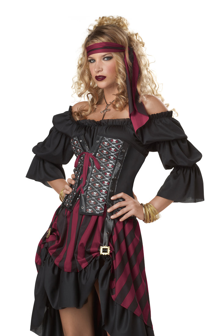 Ladies Wench Pirate Costume Deluxe
