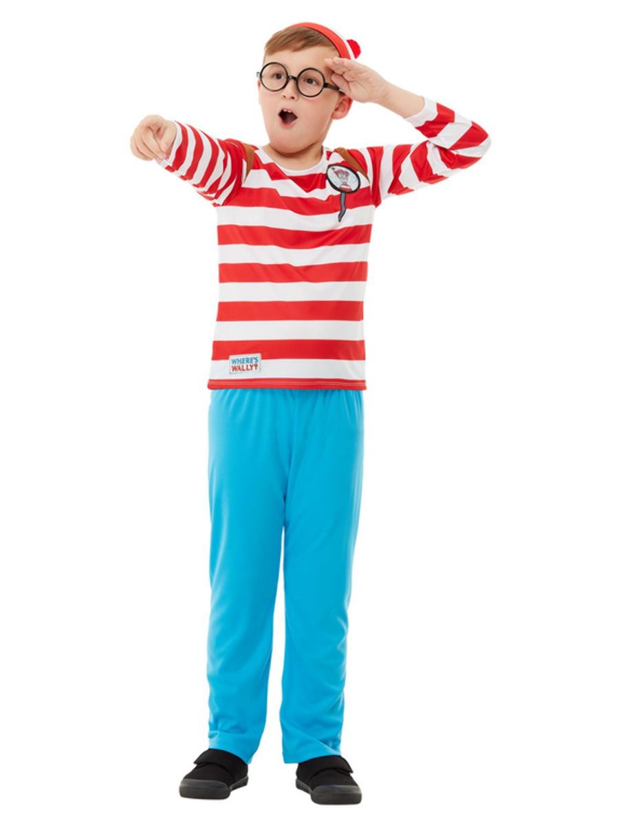 Where's Wally Costume Child's