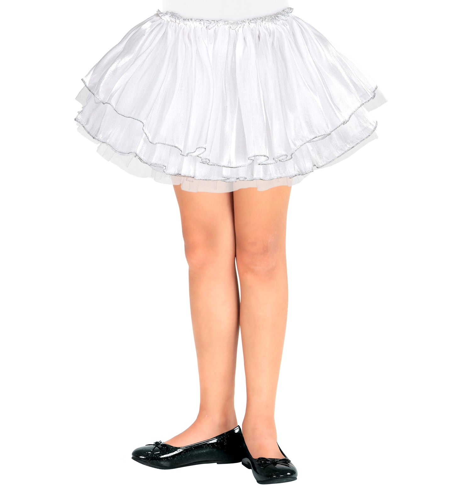 White Satin and Tulle Tutu Childs