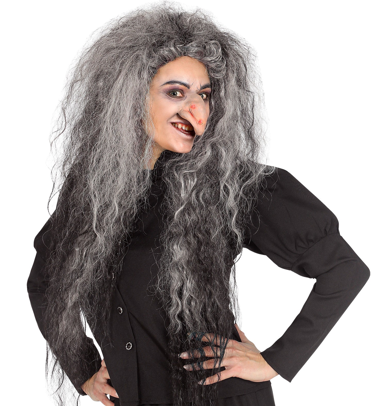 Witches Wig Grey