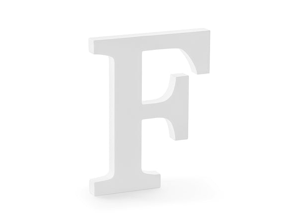 Wooden Letter F Wedding Decor