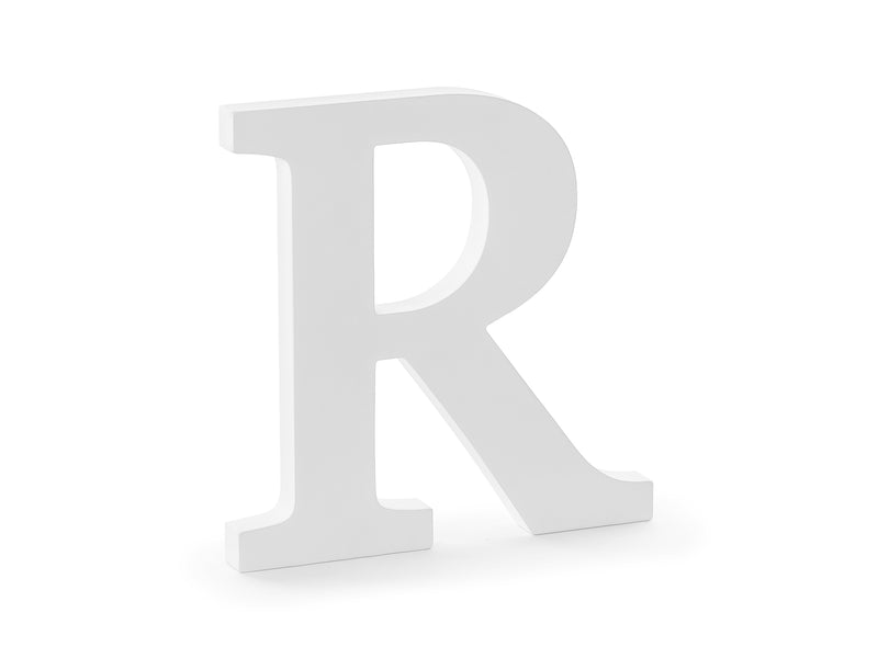 Wooden Letter R Wedding Decor