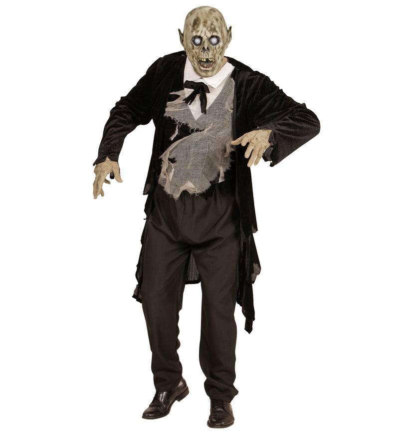 Zombie Groom Full Latex Mask costume accessory