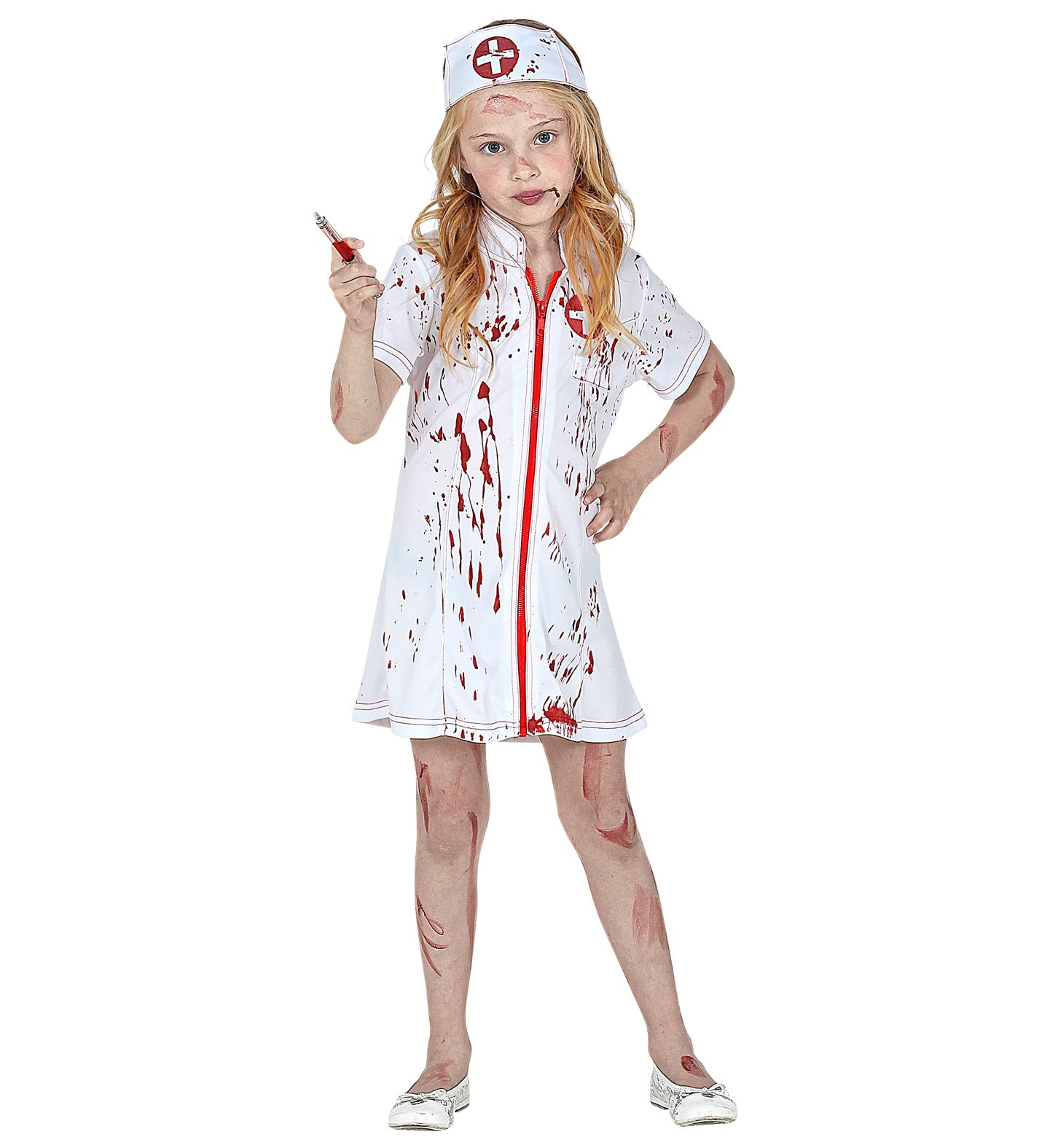Zombie Nurse Costume Childrens 