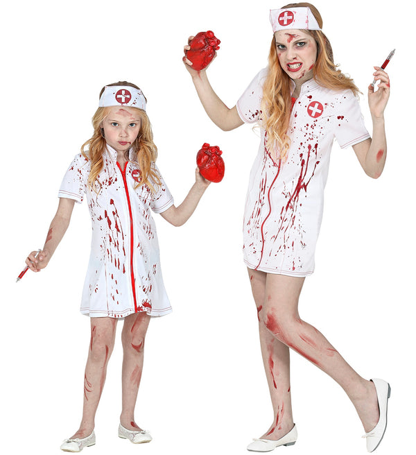 Zombie Nurse Costume Childs