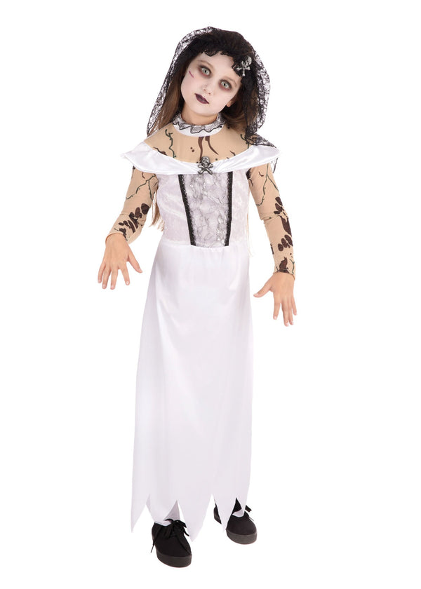 Zombie Bride Children's Halloween Costume
