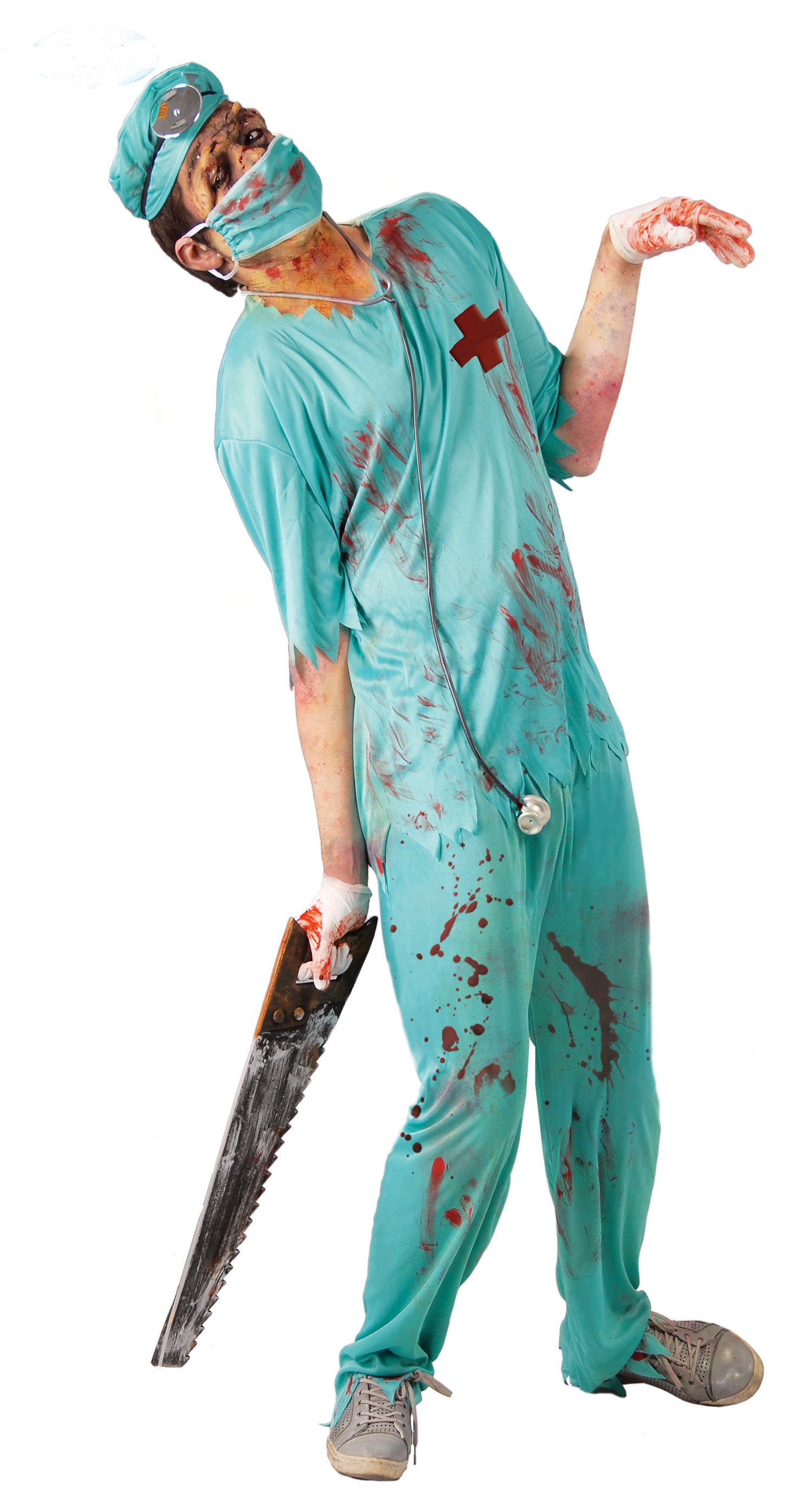 Zombie Surgeon Costume Adult Men's