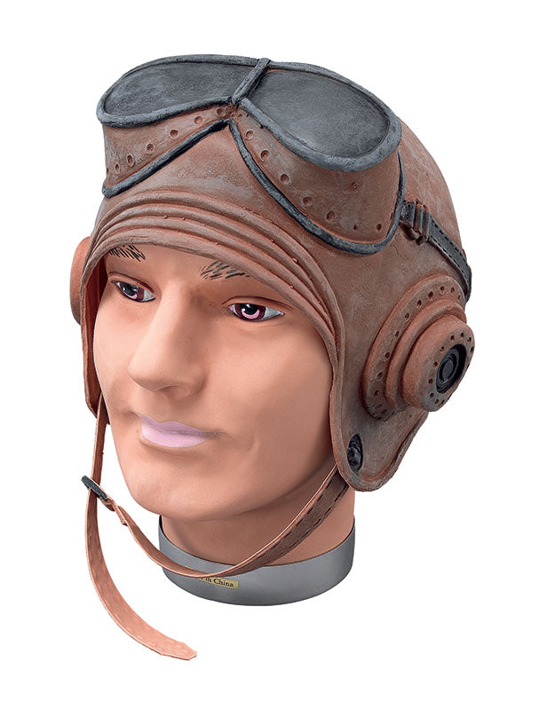 Biggles pilot WW2 Helmet Rubber
